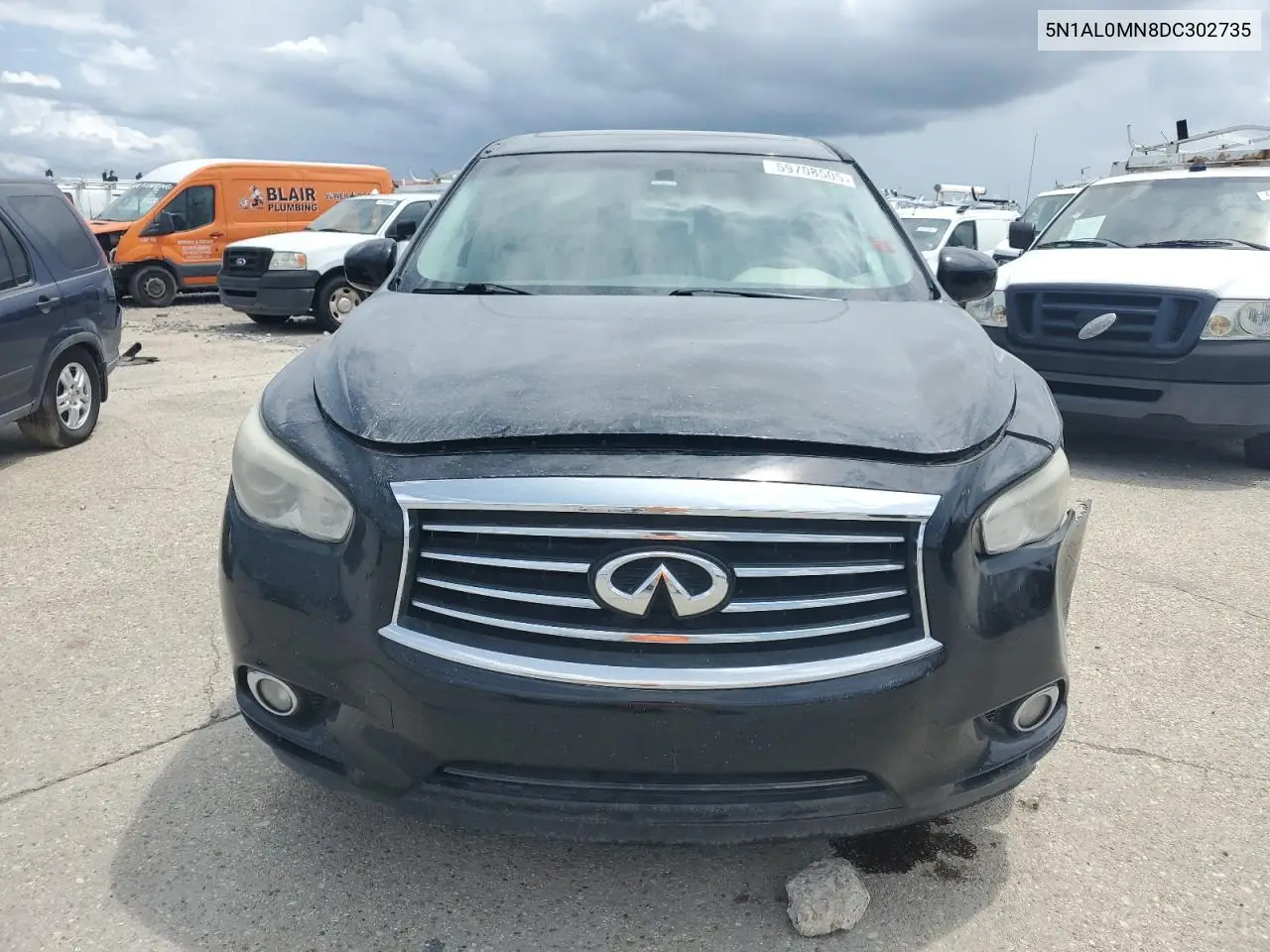 5N1AL0MN8DC302735 2013 Infiniti Jx35