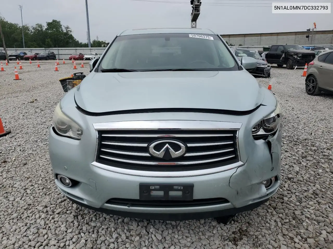 2013 Infiniti Jx35 VIN: 5N1AL0MN7DC332793 Lot: 59766375