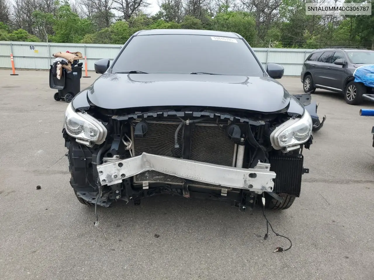 2013 Infiniti Jx35 VIN: 5N1AL0MM4DC306787 Lot: 59846395