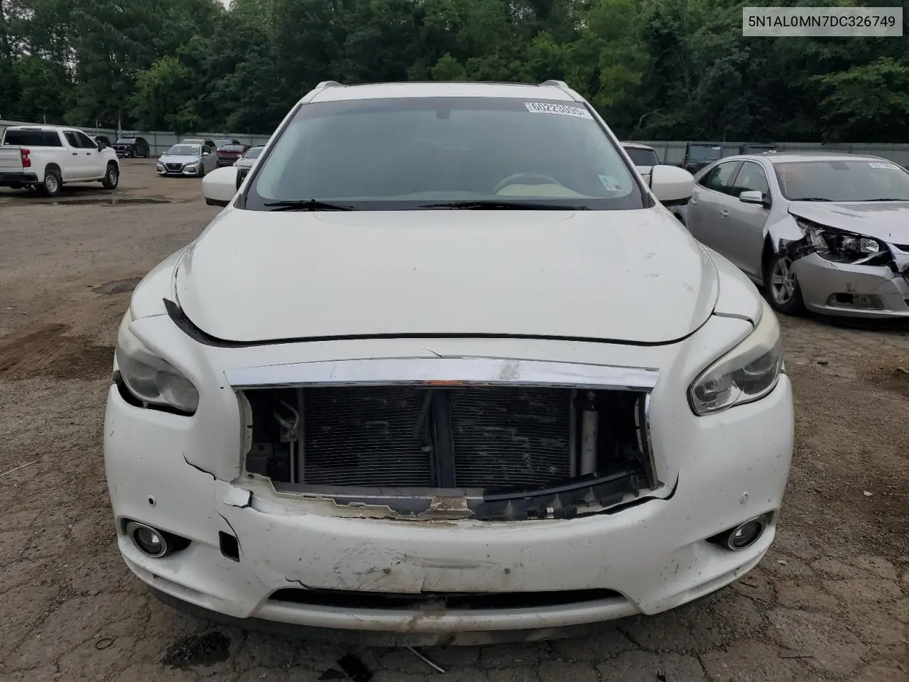 2013 Infiniti Jx35 VIN: 5N1AL0MN7DC326749 Lot: 60223095