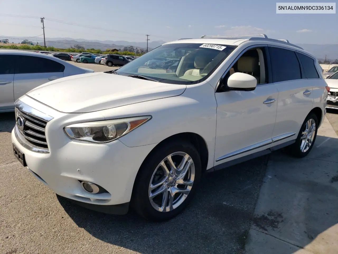 2013 Infiniti Jx35 VIN: 5N1AL0MN9DC336134 Lot: 60290715