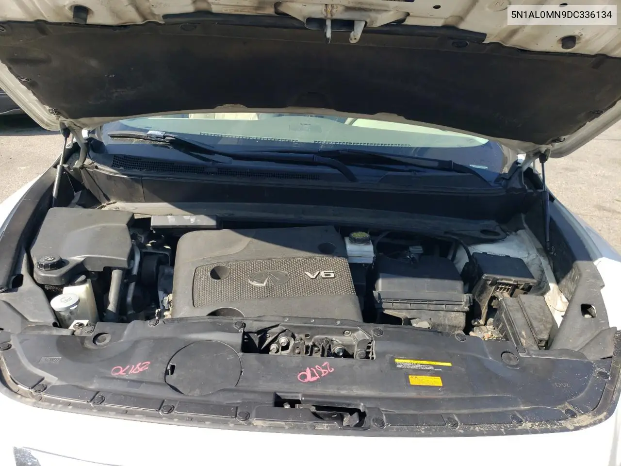 2013 Infiniti Jx35 VIN: 5N1AL0MN9DC336134 Lot: 60290715