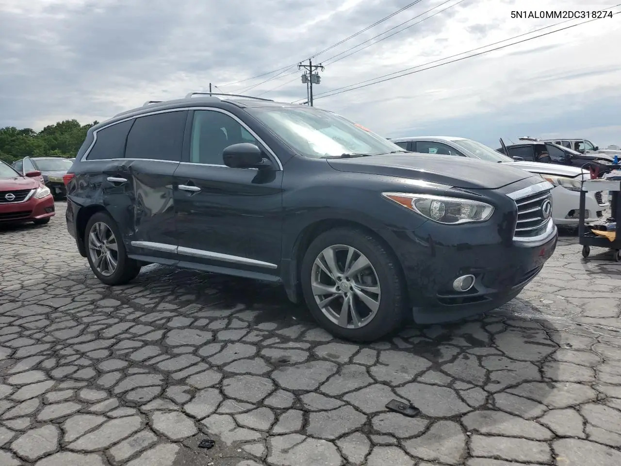 2013 Infiniti Jx35 VIN: 5N1AL0MM2DC318274 Lot: 60305545