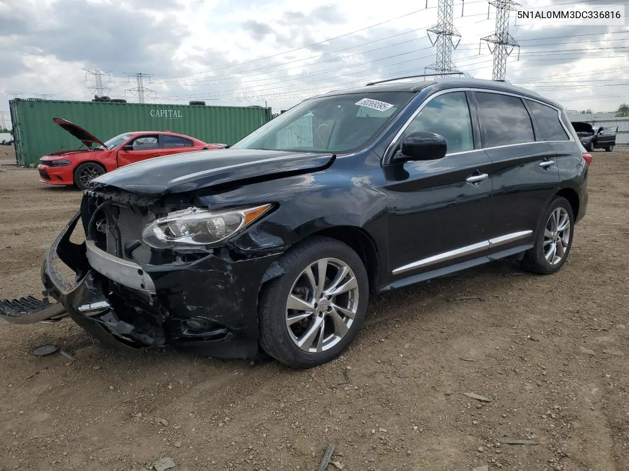2013 Infiniti Jx35 VIN: 5N1AL0MM3DC336816 Lot: 60369395