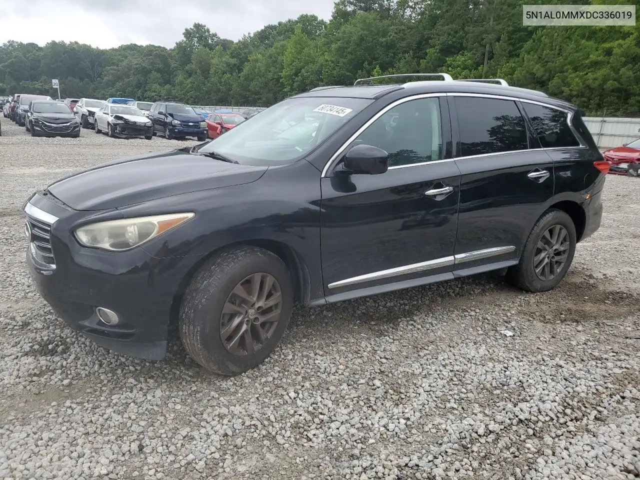2013 Infiniti Jx35 VIN: 5N1AL0MMXDC336019 Lot: 60734145