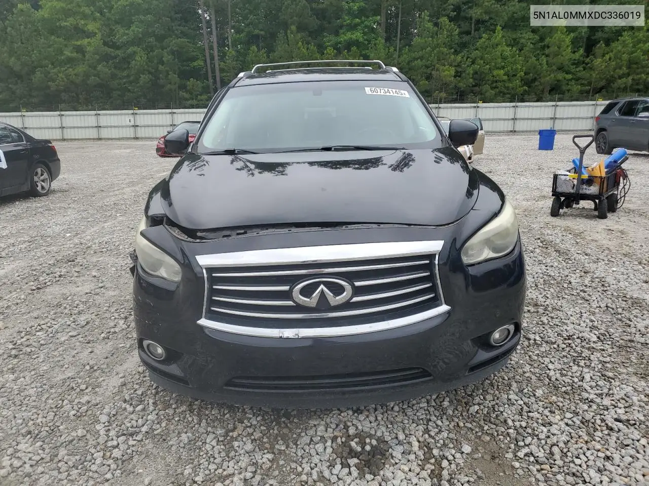 2013 Infiniti Jx35 VIN: 5N1AL0MMXDC336019 Lot: 60734145