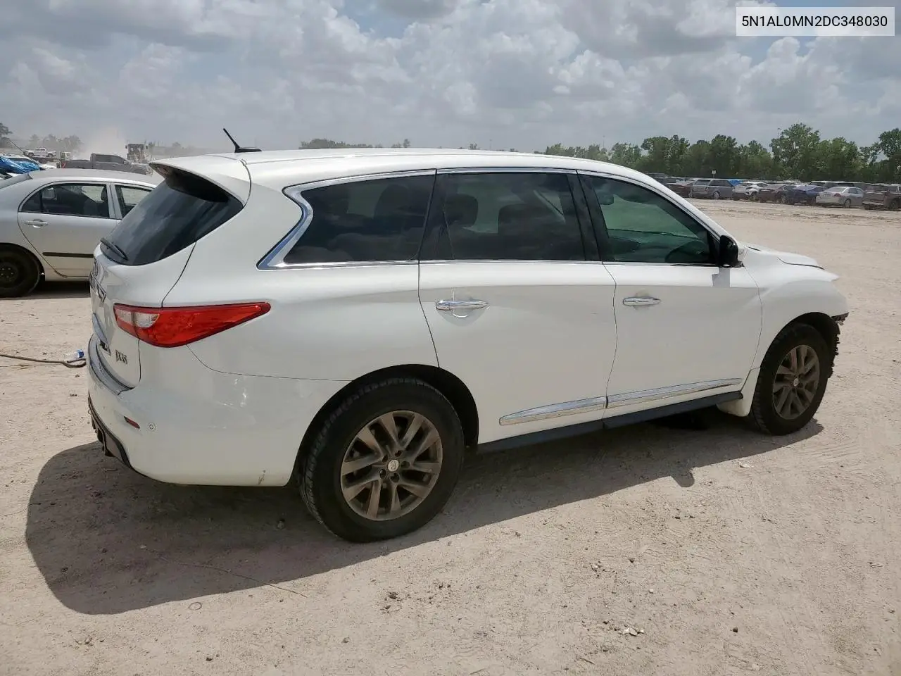 2013 Infiniti Jx35 VIN: 5N1AL0MN2DC348030 Lot: 60838095