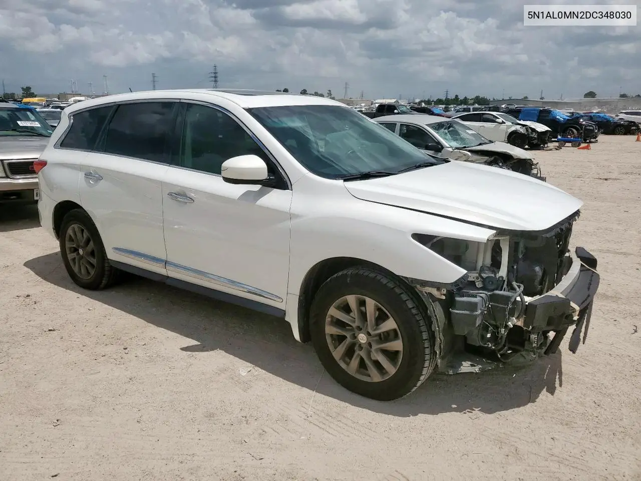 2013 Infiniti Jx35 VIN: 5N1AL0MN2DC348030 Lot: 60838095