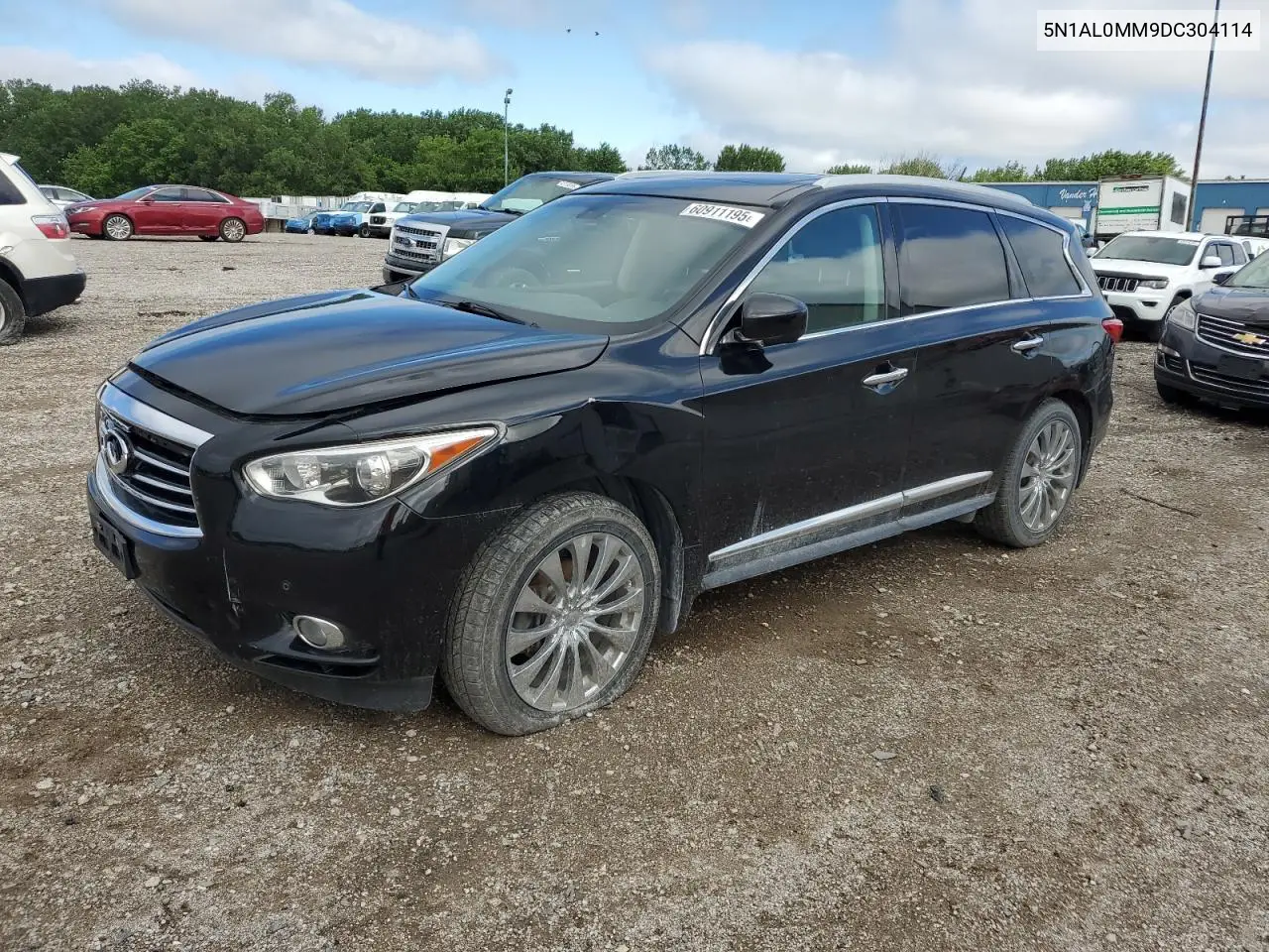 2013 Infiniti Jx35 VIN: 5N1AL0MM9DC304114 Lot: 60911195