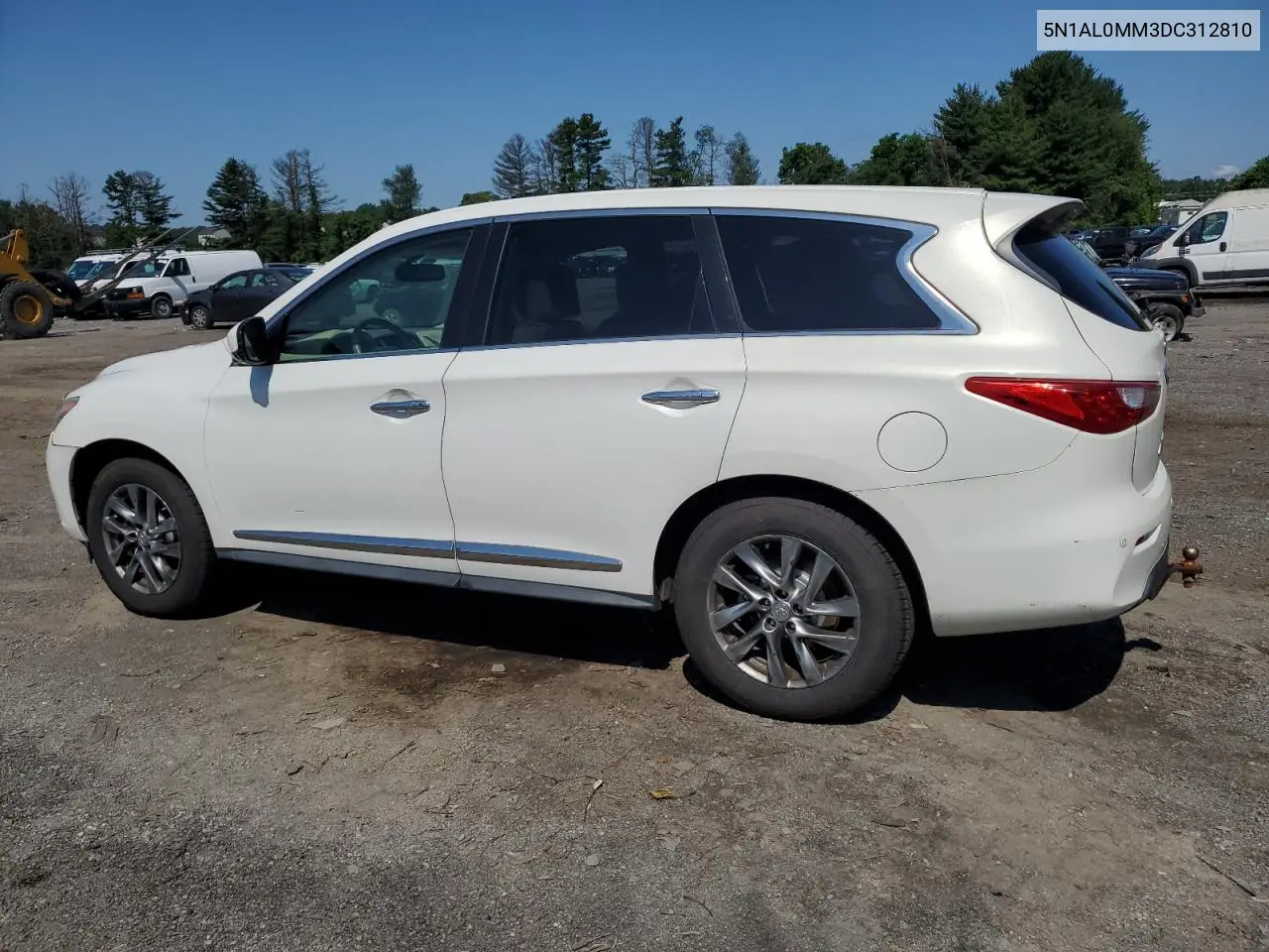 2013 Infiniti Jx35 VIN: 5N1AL0MM3DC312810 Lot: 60919975