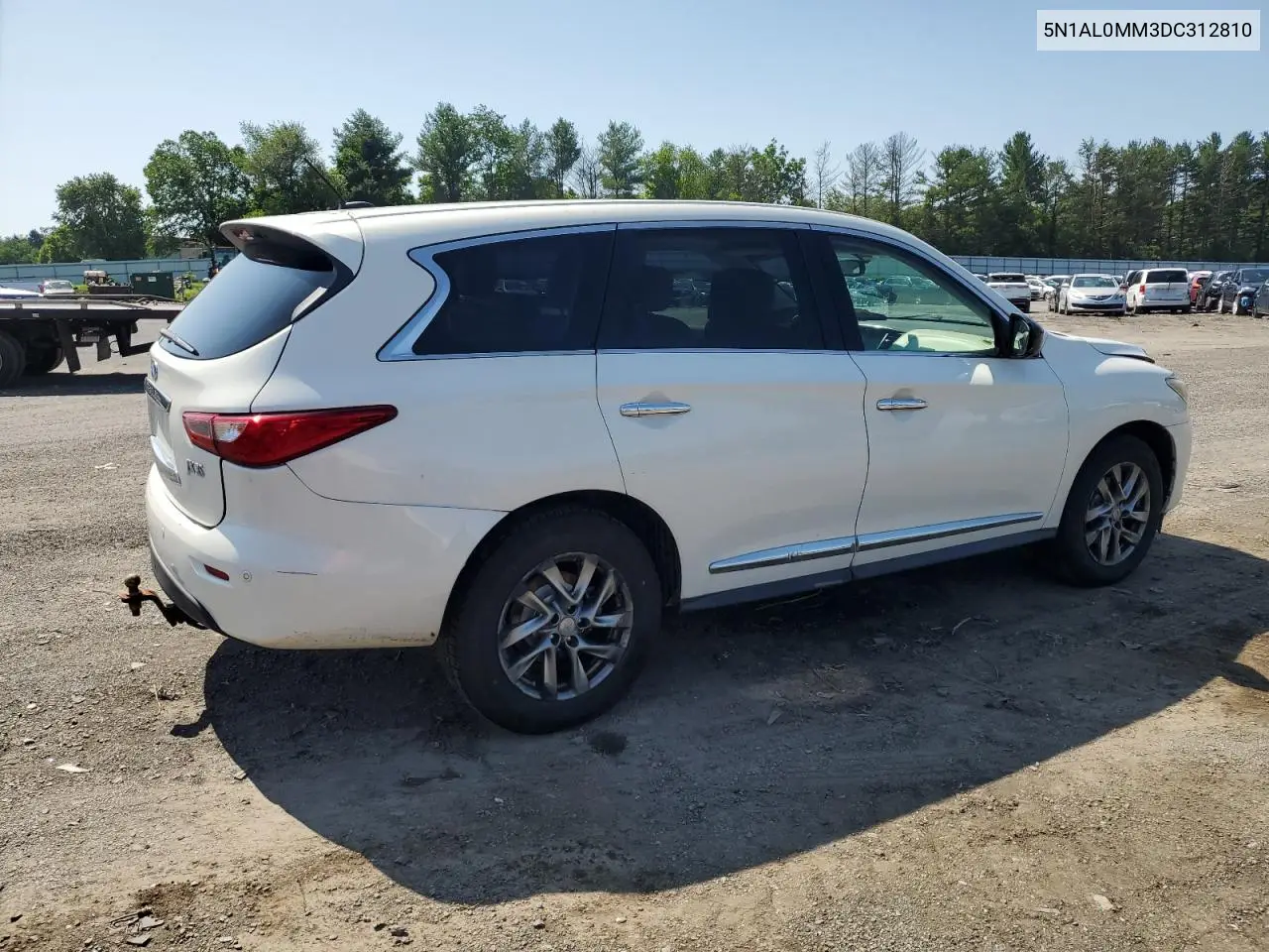 2013 Infiniti Jx35 VIN: 5N1AL0MM3DC312810 Lot: 60919975