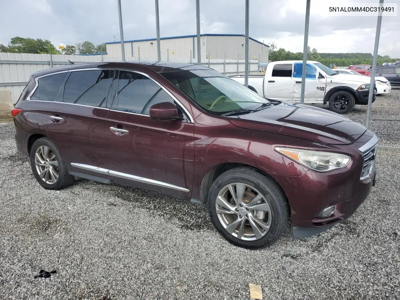 2013 Infiniti Jx35 VIN: 5N1AL0MM4DC319491 Lot: 60931565
