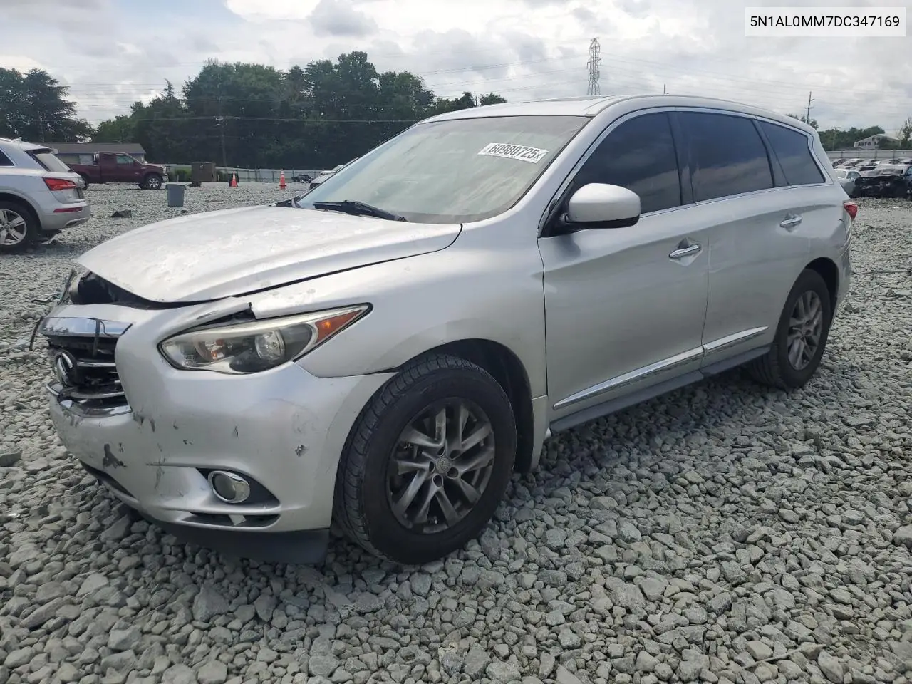 2013 Infiniti Jx35 VIN: 5N1AL0MM7DC347169 Lot: 60980725