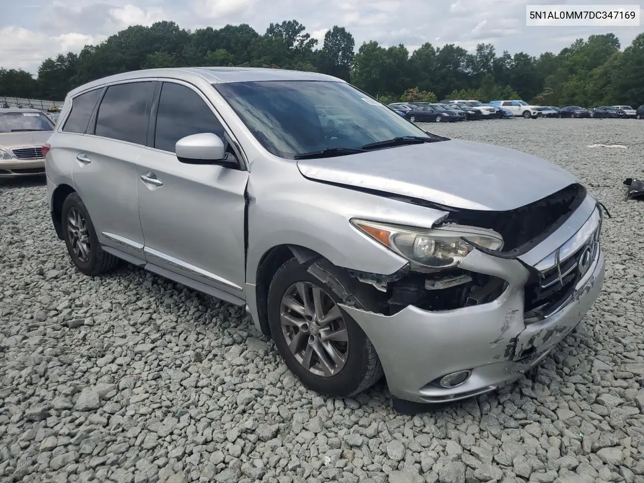 2013 Infiniti Jx35 VIN: 5N1AL0MM7DC347169 Lot: 60980725