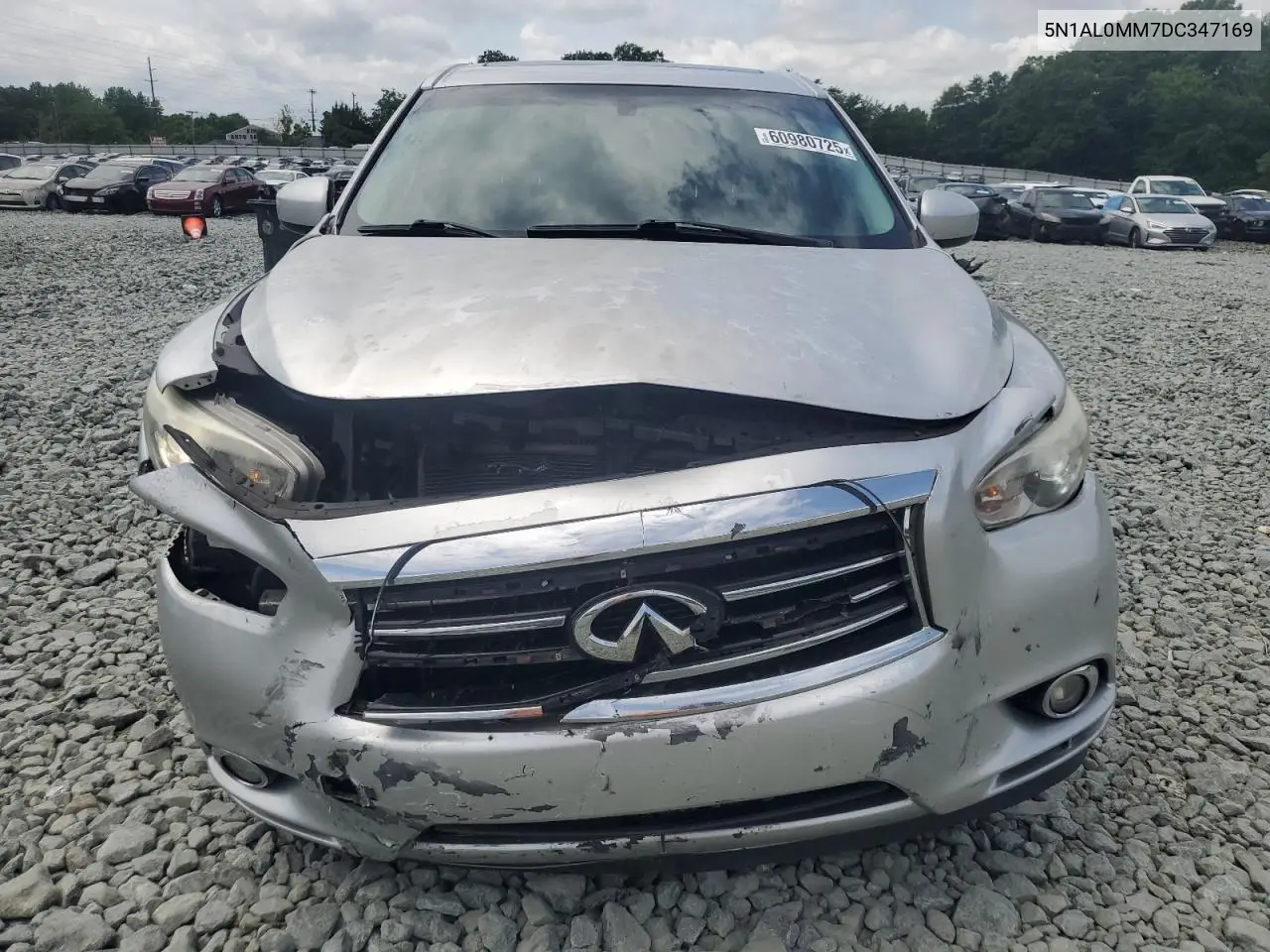 2013 Infiniti Jx35 VIN: 5N1AL0MM7DC347169 Lot: 60980725