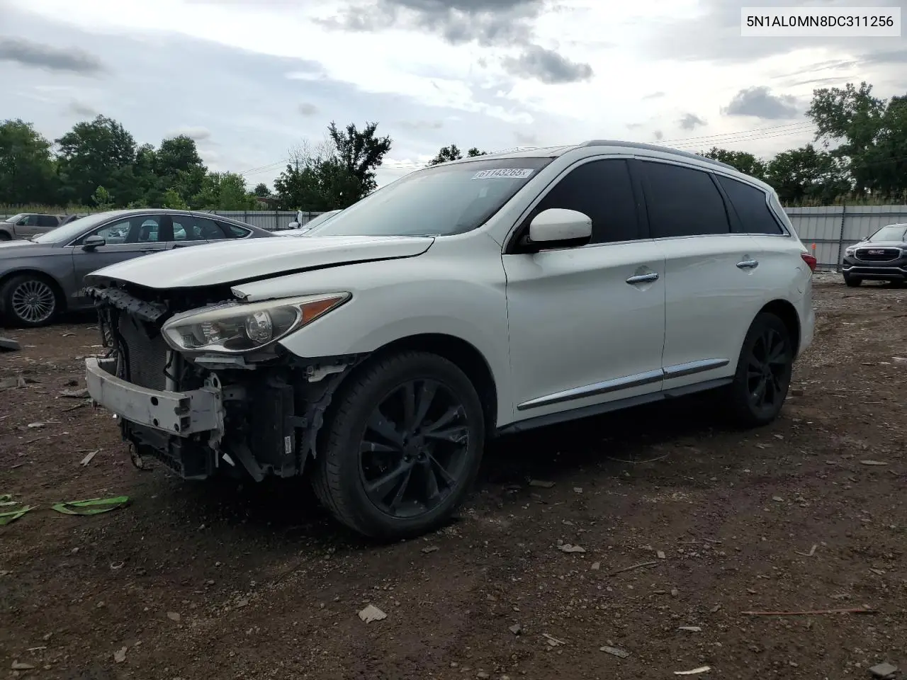 2013 Infiniti Jx35 VIN: 5N1AL0MN8DC311256 Lot: 61143265