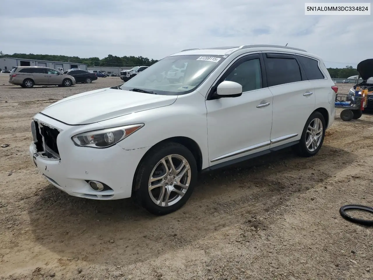 2013 Infiniti Jx35 VIN: 5N1AL0MM3DC334824 Lot: 61209115