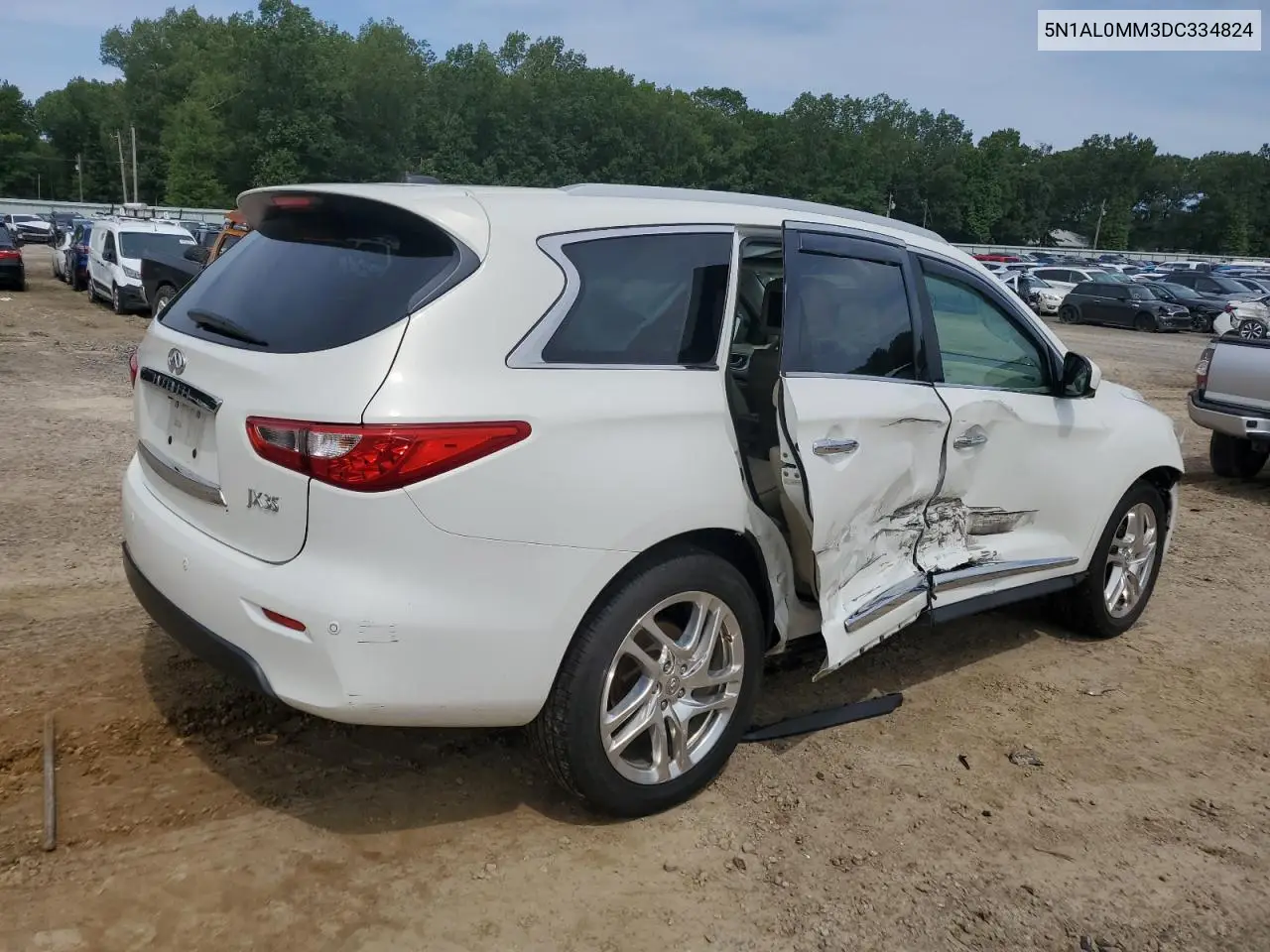 2013 Infiniti Jx35 VIN: 5N1AL0MM3DC334824 Lot: 61209115