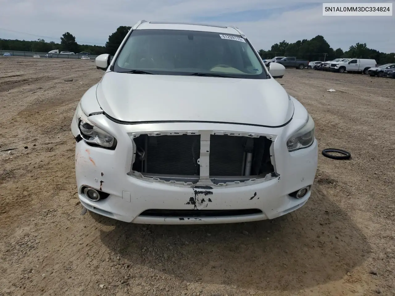 2013 Infiniti Jx35 VIN: 5N1AL0MM3DC334824 Lot: 61209115