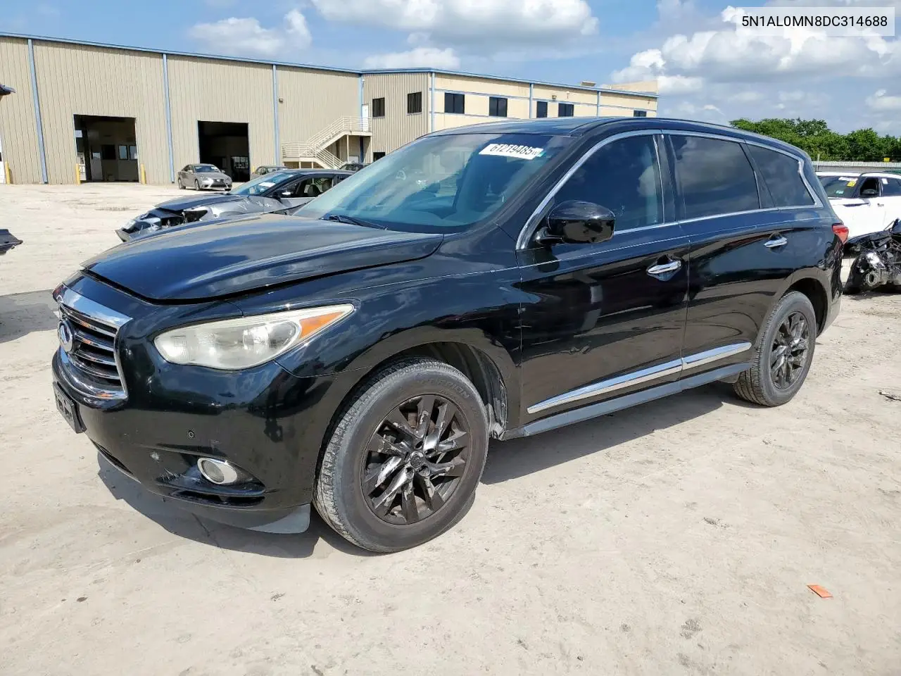 2013 Infiniti Jx35 VIN: 5N1AL0MN8DC314688 Lot: 61219485