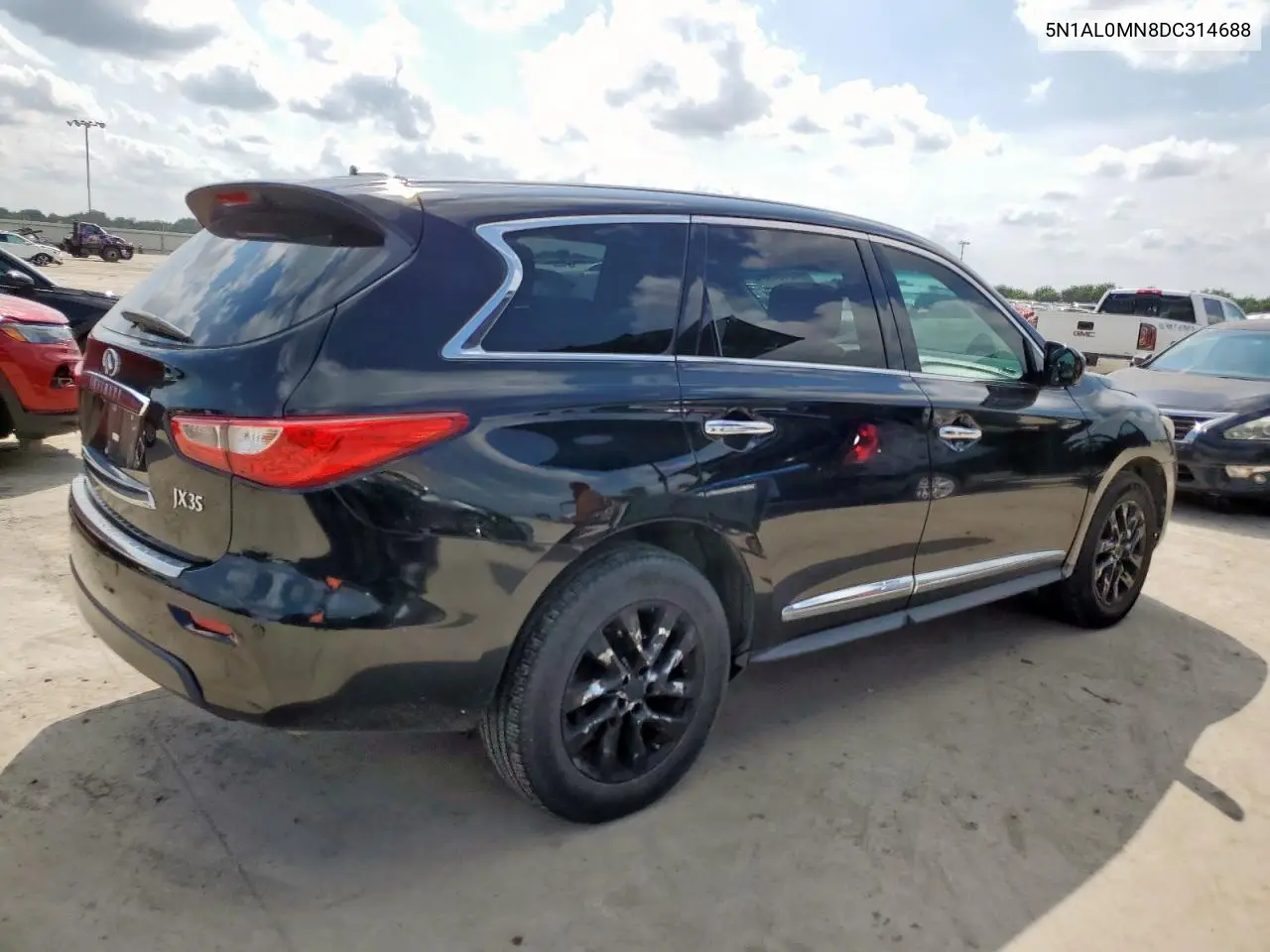 2013 Infiniti Jx35 VIN: 5N1AL0MN8DC314688 Lot: 61219485