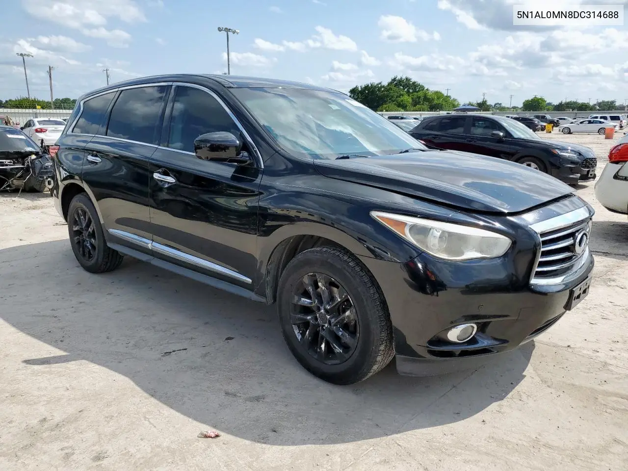 2013 Infiniti Jx35 VIN: 5N1AL0MN8DC314688 Lot: 61219485