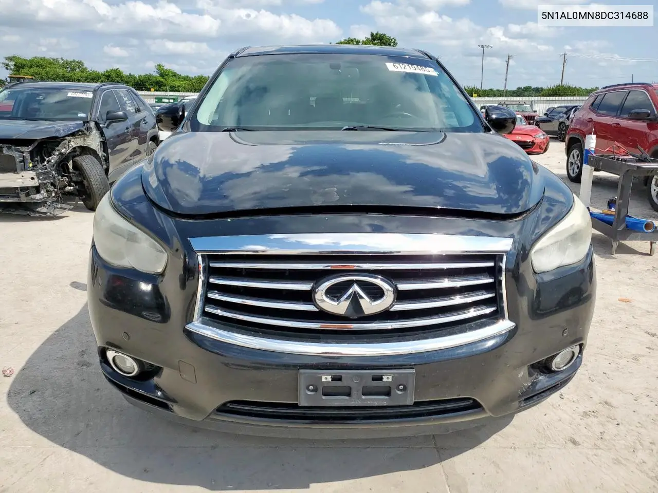 2013 Infiniti Jx35 VIN: 5N1AL0MN8DC314688 Lot: 61219485