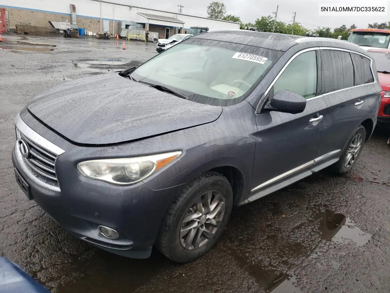 2013 Infiniti Jx35 VIN: 5N1AL0MM7DC335622 Lot: 61270595