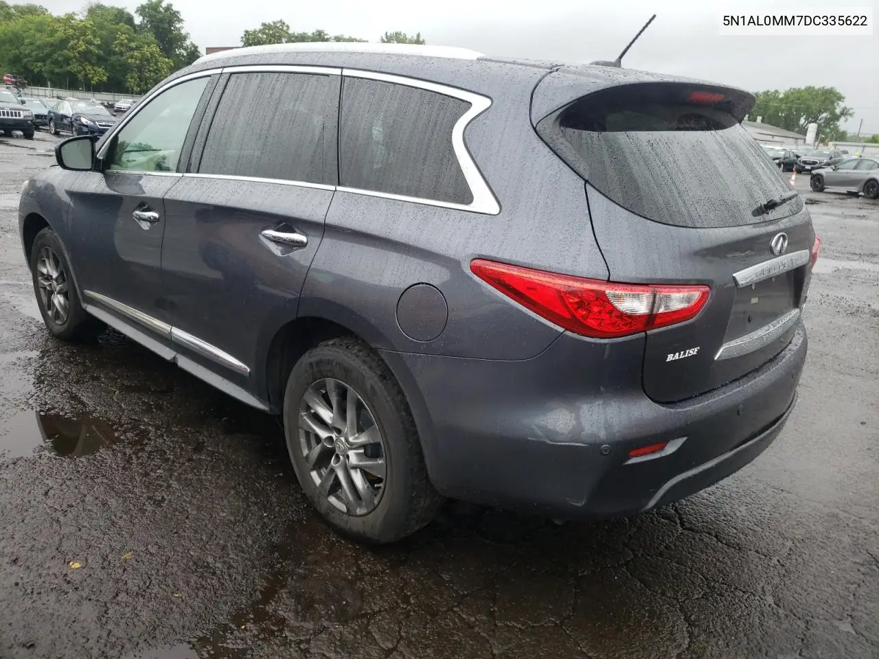 2013 Infiniti Jx35 VIN: 5N1AL0MM7DC335622 Lot: 61270595