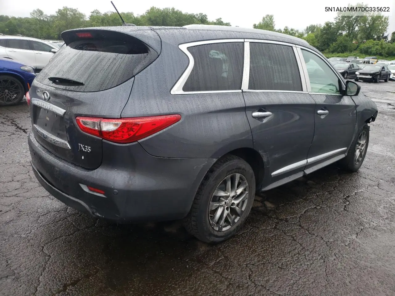 2013 Infiniti Jx35 VIN: 5N1AL0MM7DC335622 Lot: 61270595