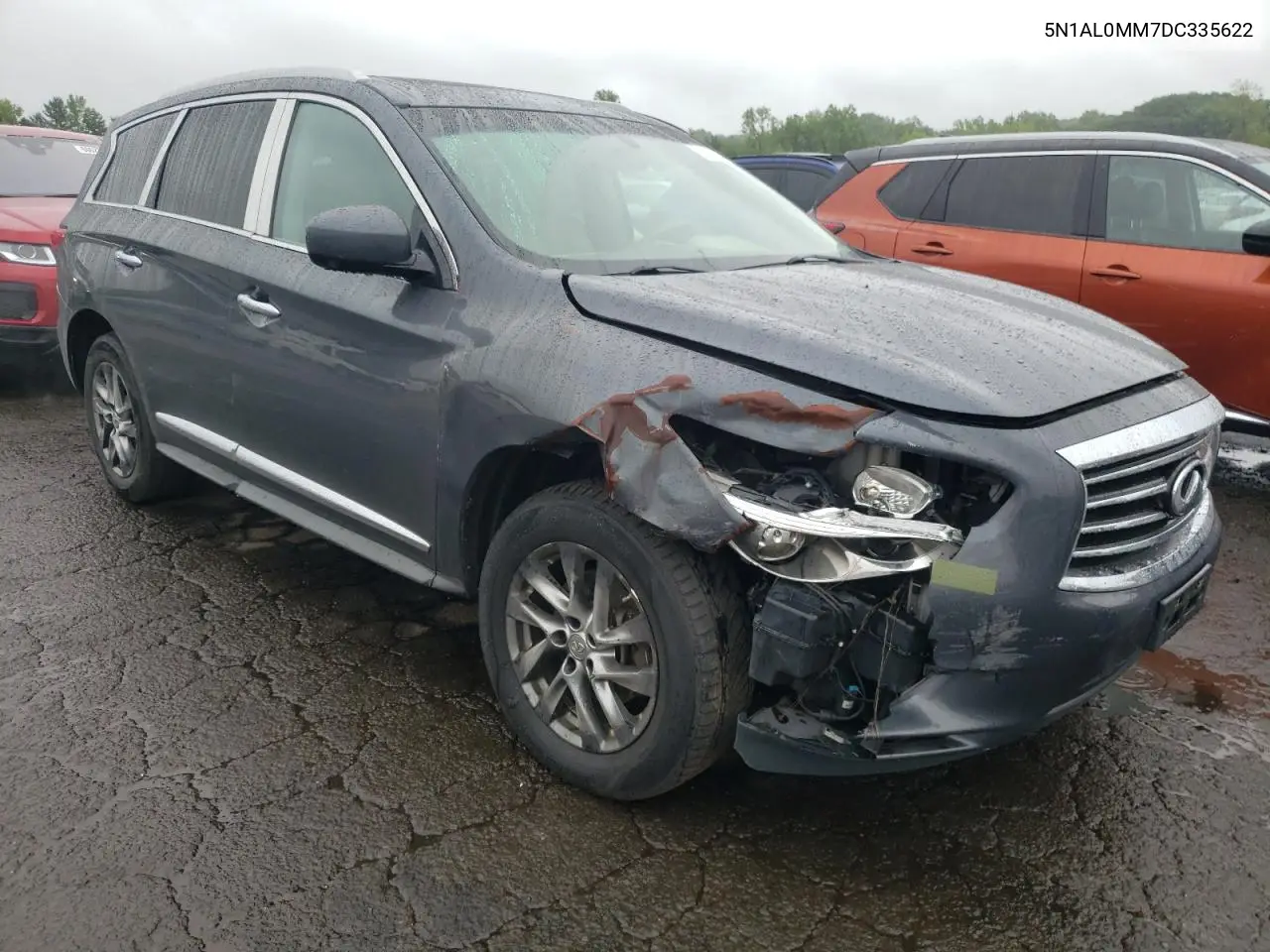 2013 Infiniti Jx35 VIN: 5N1AL0MM7DC335622 Lot: 61270595