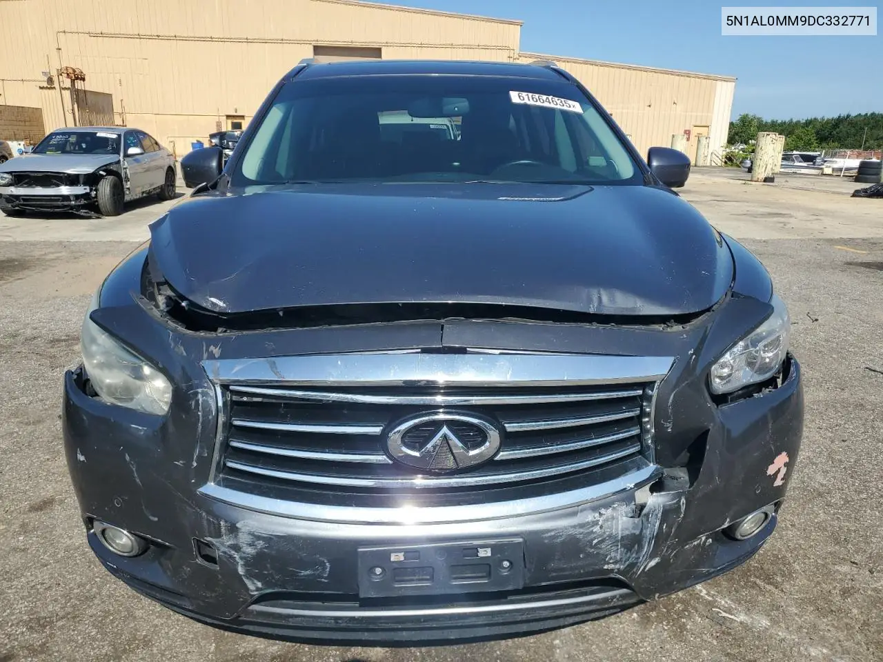 2013 Infiniti Jx35 VIN: 5N1AL0MM9DC332771 Lot: 61664635
