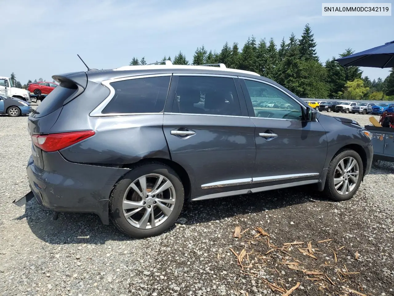 2013 Infiniti Jx35 VIN: 5N1AL0MM0DC342119 Lot: 61740735