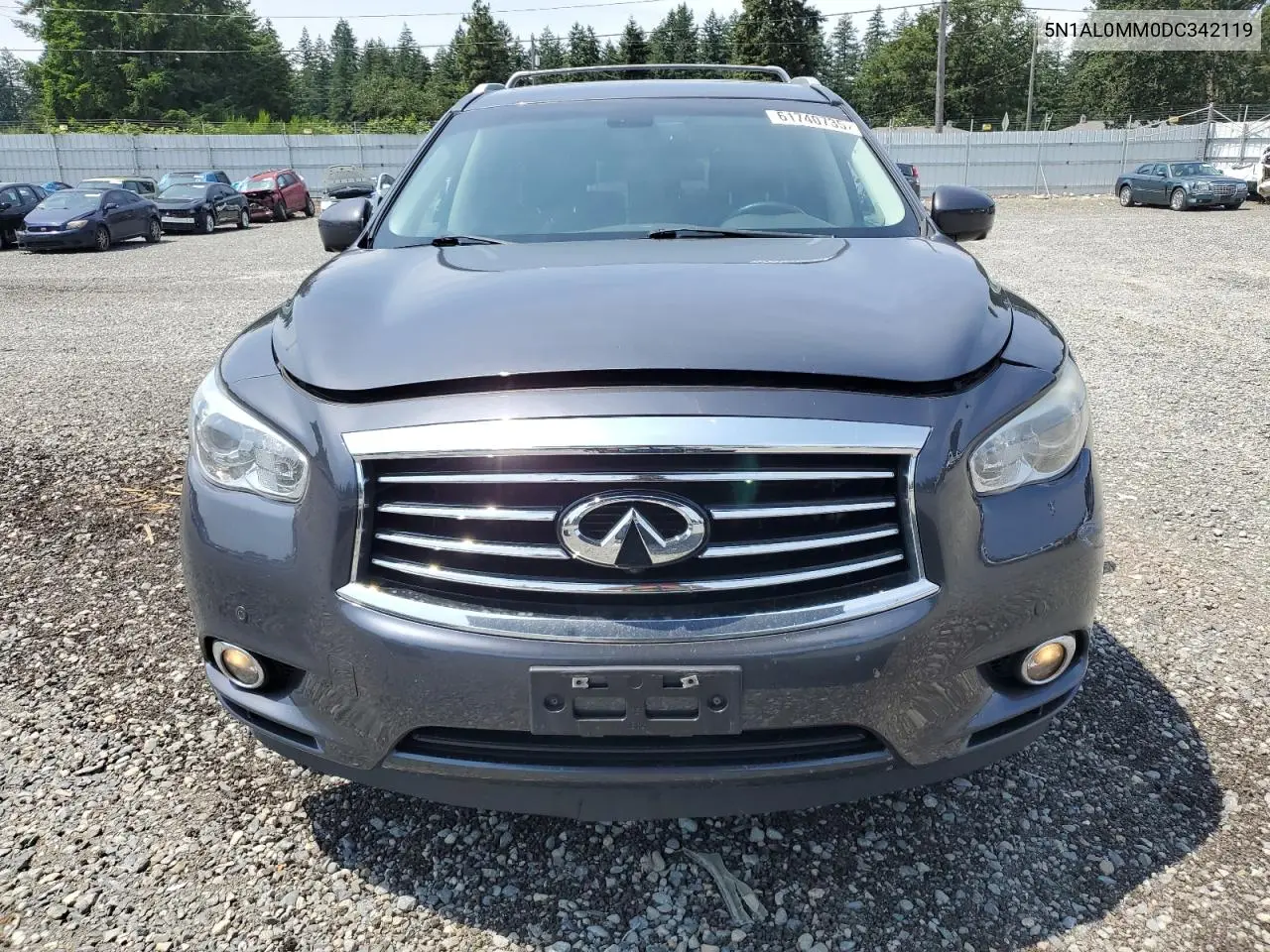 2013 Infiniti Jx35 VIN: 5N1AL0MM0DC342119 Lot: 61740735