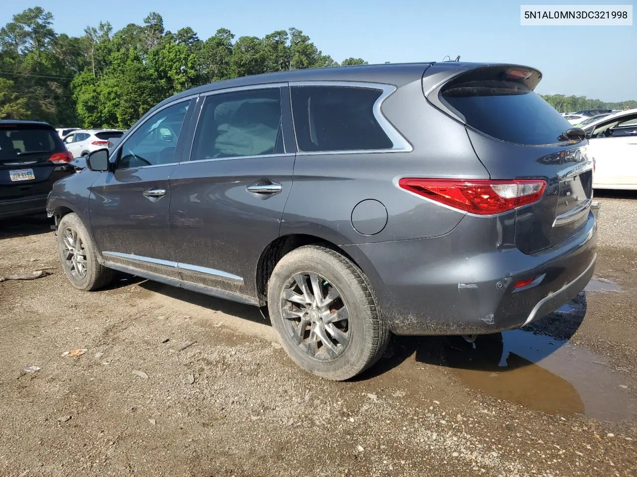 2013 Infiniti Jx35 VIN: 5N1AL0MN3DC321998 Lot: 61750855
