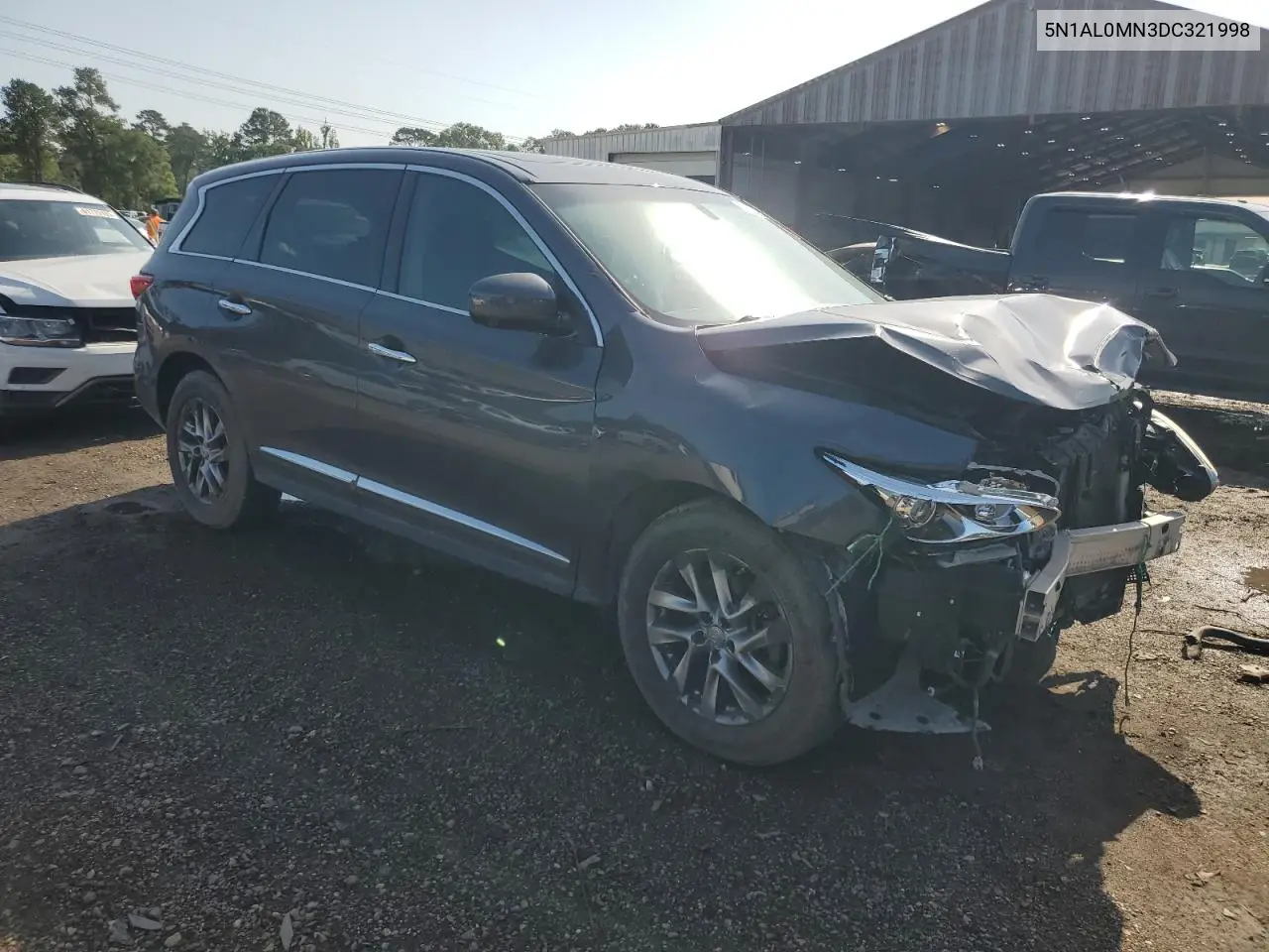 2013 Infiniti Jx35 VIN: 5N1AL0MN3DC321998 Lot: 61750855