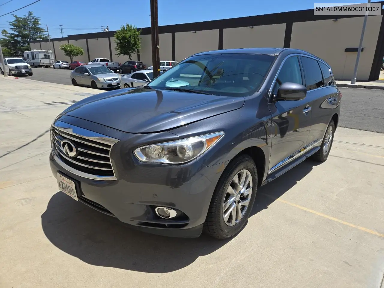 2013 Infiniti Jx35 VIN: 5N1AL0MM6DC310307 Lot: 61852915