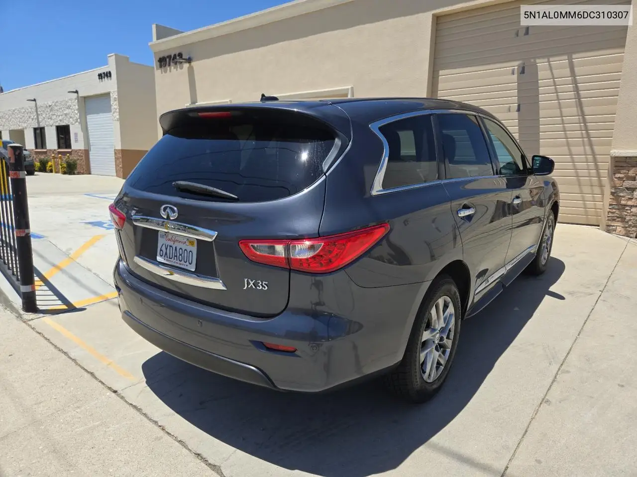 2013 Infiniti Jx35 VIN: 5N1AL0MM6DC310307 Lot: 61852915
