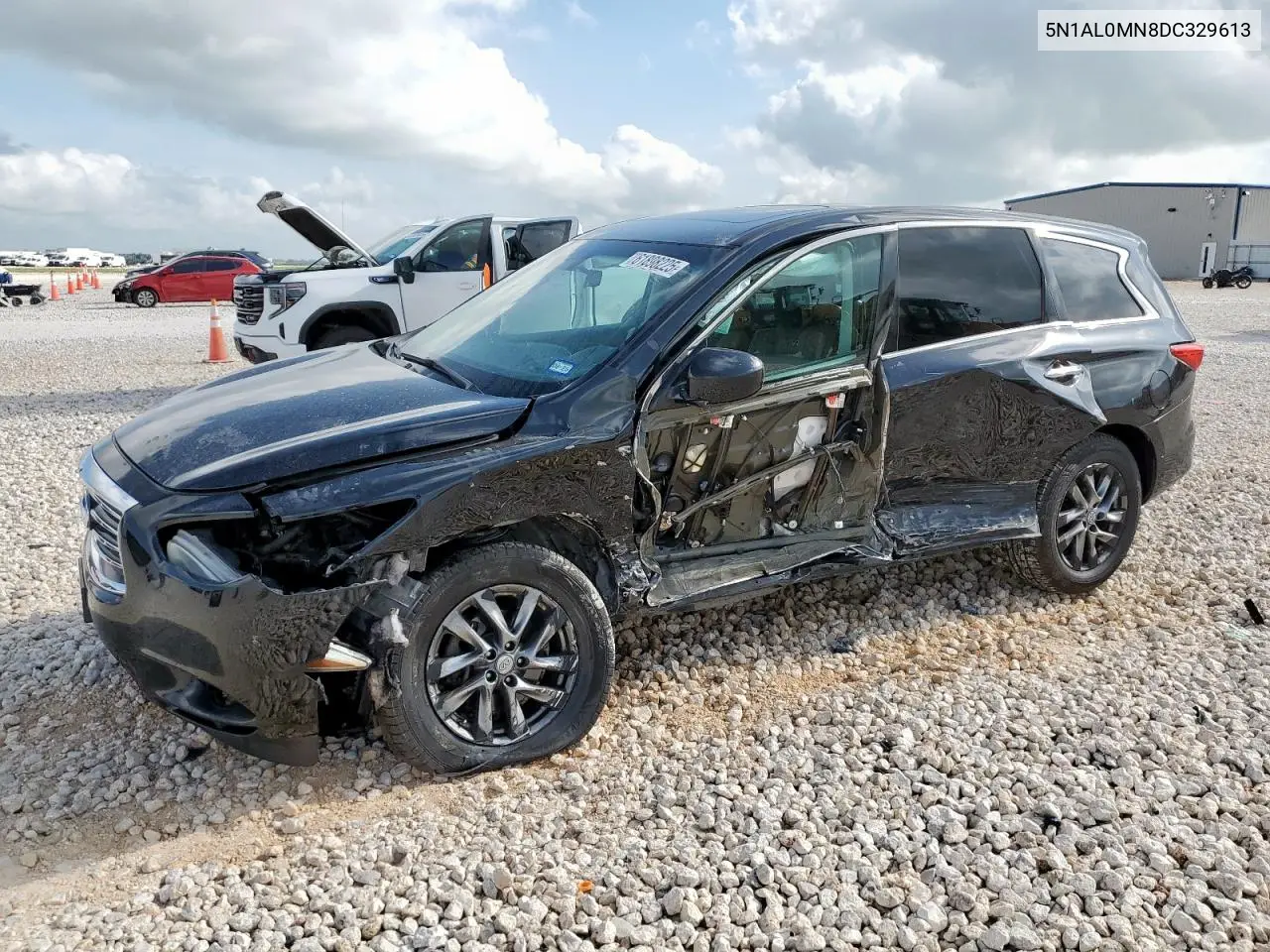 2013 Infiniti Jx35 VIN: 5N1AL0MN8DC329613 Lot: 61898225