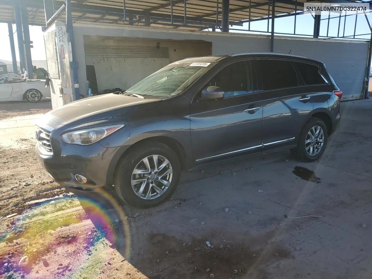 2013 Infiniti Jx35 VIN: 5N1AL0MN7DC322474 Lot: 61959205