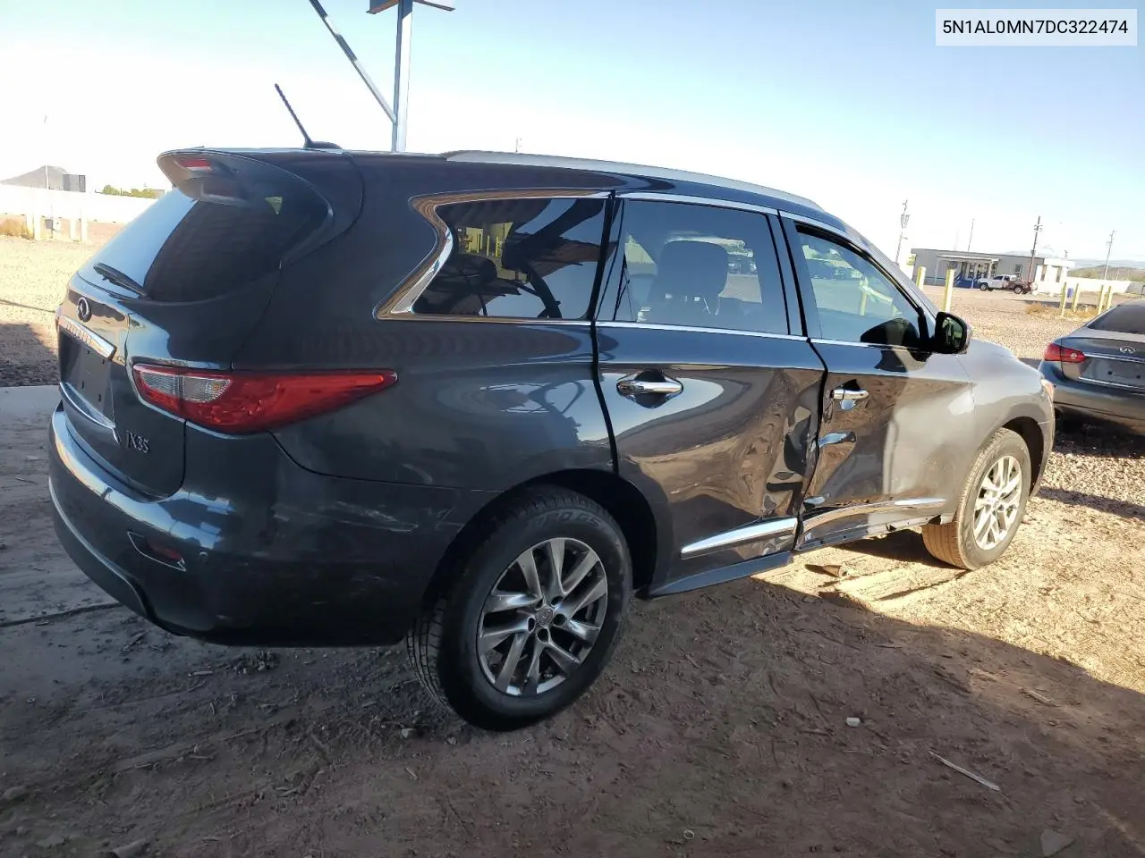 2013 Infiniti Jx35 VIN: 5N1AL0MN7DC322474 Lot: 61959205