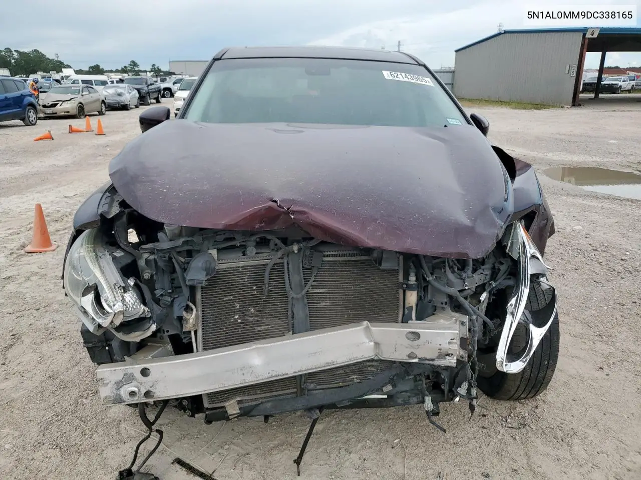 2013 Infiniti Jx35 VIN: 5N1AL0MM9DC338165 Lot: 62143965