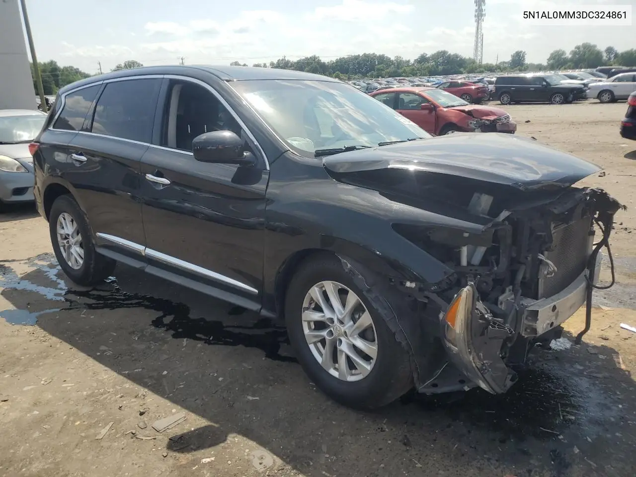 2013 Infiniti Jx35 VIN: 5N1AL0MM3DC324861 Lot: 62186425