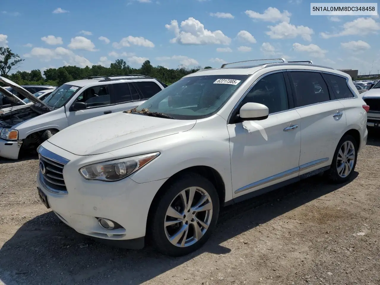 2013 Infiniti Jx35 VIN: 5N1AL0MM8DC348458 Lot: 62217385