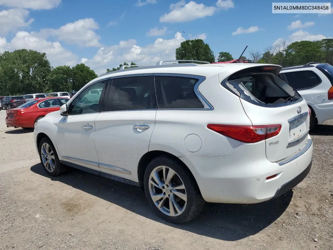 2013 Infiniti Jx35 VIN: 5N1AL0MM8DC348458 Lot: 62217385