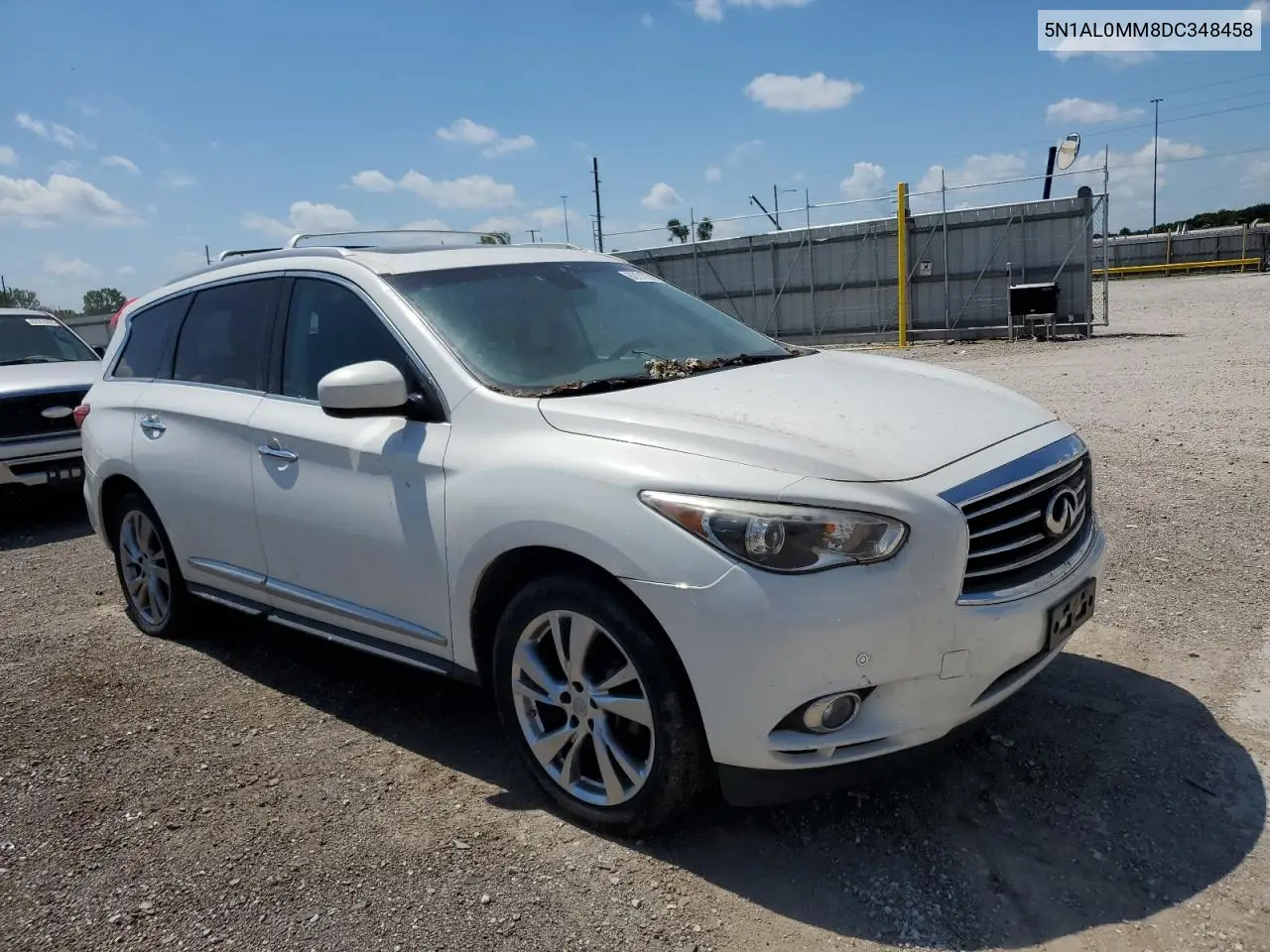 2013 Infiniti Jx35 VIN: 5N1AL0MM8DC348458 Lot: 62217385
