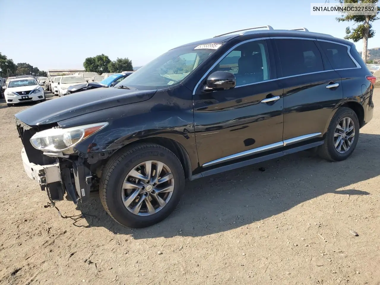 2013 Infiniti Jx35 VIN: 5N1AL0MN4DC327552 Lot: 62588995