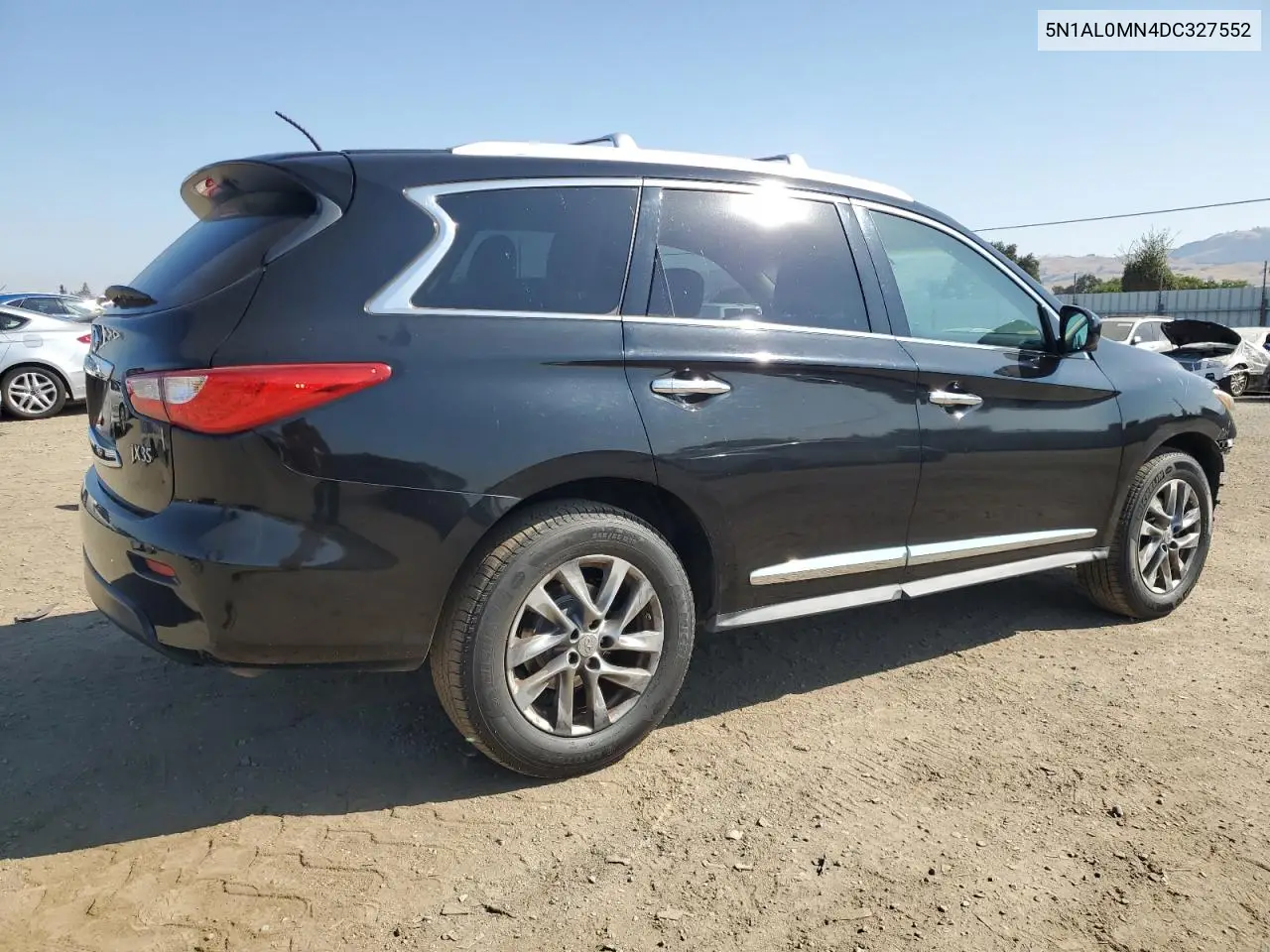 2013 Infiniti Jx35 VIN: 5N1AL0MN4DC327552 Lot: 62588995