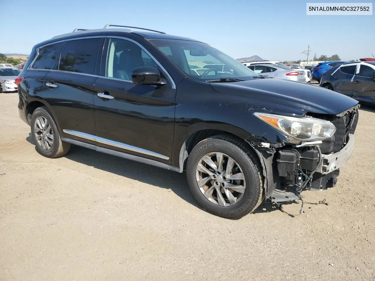2013 Infiniti Jx35 VIN: 5N1AL0MN4DC327552 Lot: 62588995
