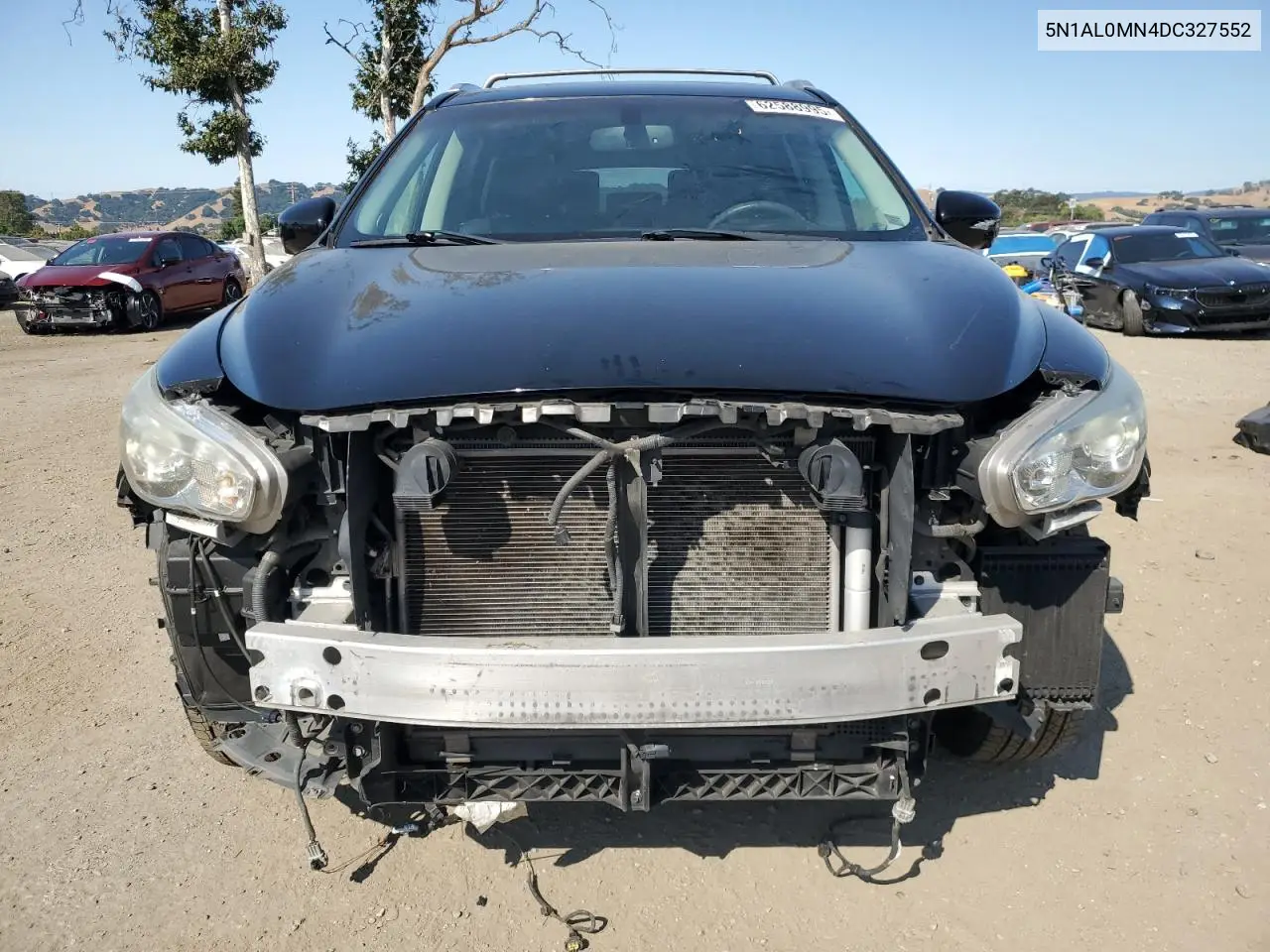 2013 Infiniti Jx35 VIN: 5N1AL0MN4DC327552 Lot: 62588995